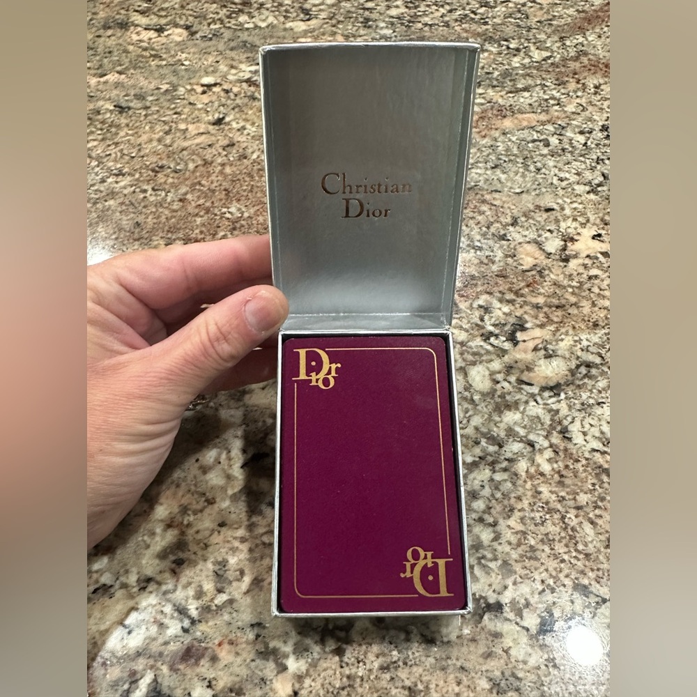 Christian Dior Playing Cards